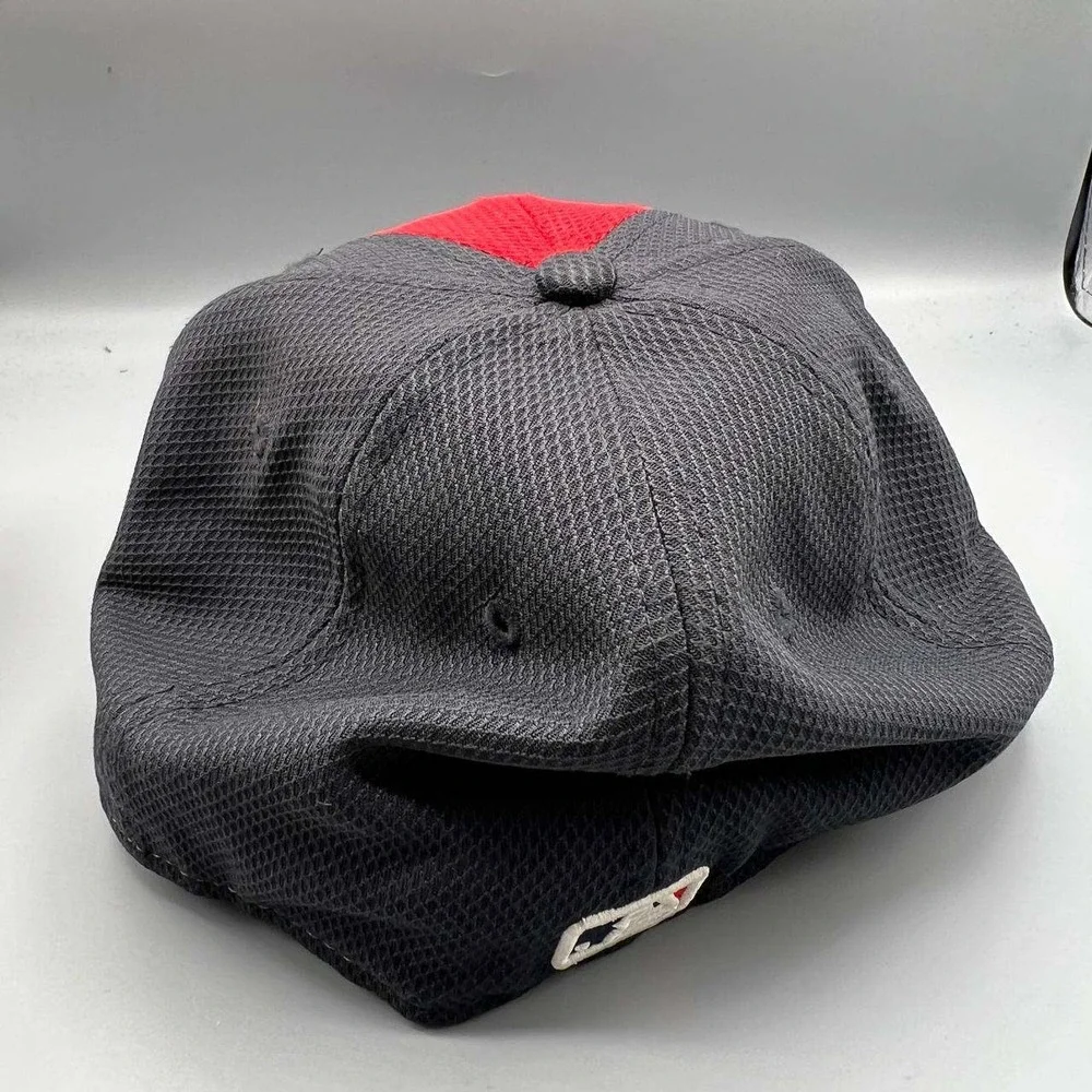 Boston Red‎ Sox Hat Men 7 1/4 Black Red Embroidered 59Fifty New Era Fitted Cap